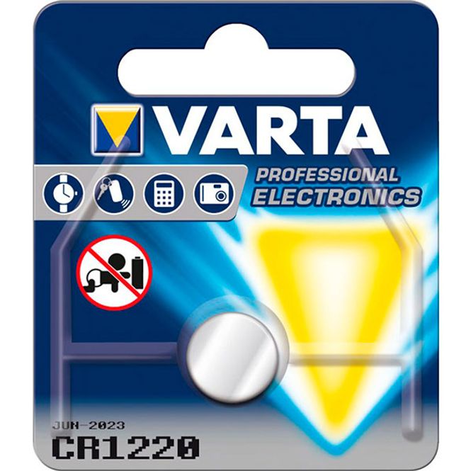 Hovedbilde VARTA Lithium CR1220 3V 1-Pakning