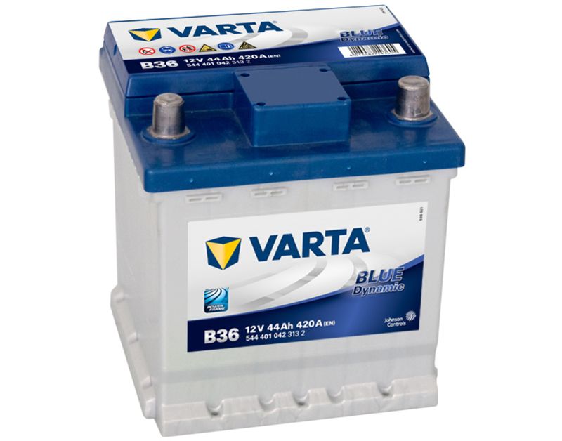 VARTA Dynamic SLI Batteri 12V 44AH 420CCA (175x175x190/190mm) +høyre B36