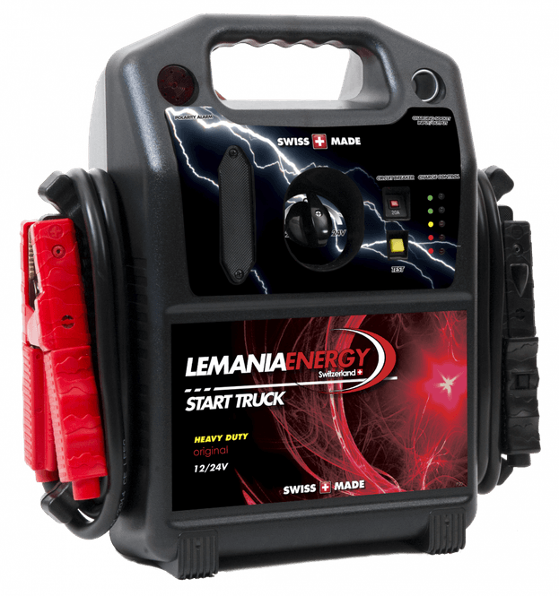 Hovedbilde LEMANIA Startbooster Proff 12/24V 6200A (P20-ST-25)
