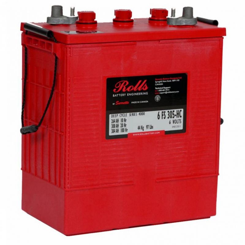 ROLLS 6-FS-305-HC Deep Cycle Batteri 6V 305AH