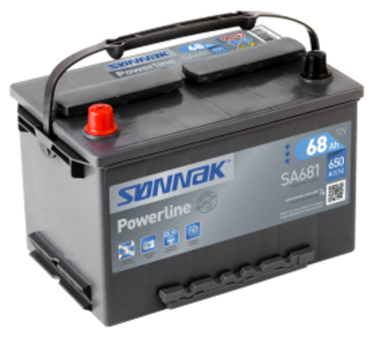 SA681 SØNNAK POWERLINE 68AH