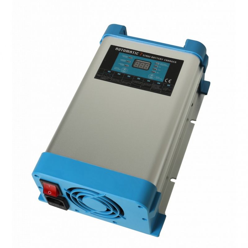 SMART BATTERY CHARGER 7-stegs Elektronisk Batterilader 12V 40A -