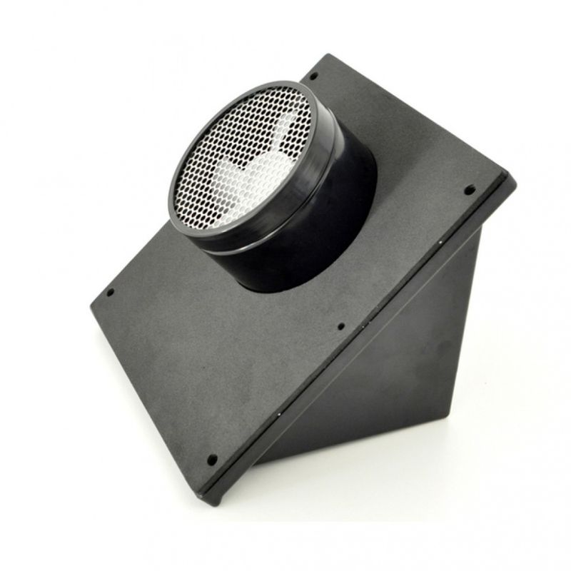 WATTSTUNDE Solventilator Veggmodell Svart