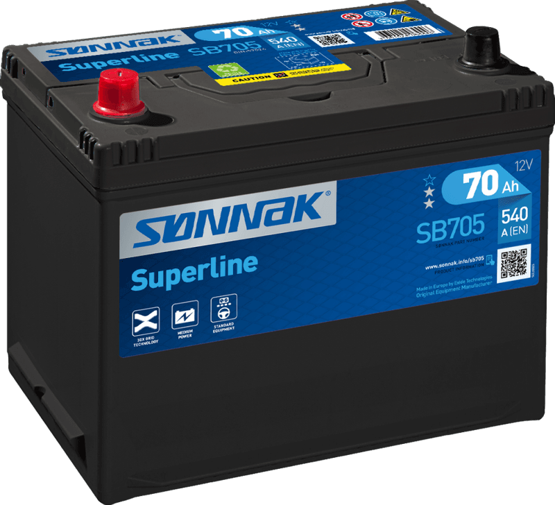 SB705 SØNNAK SUPERLINE 70AH