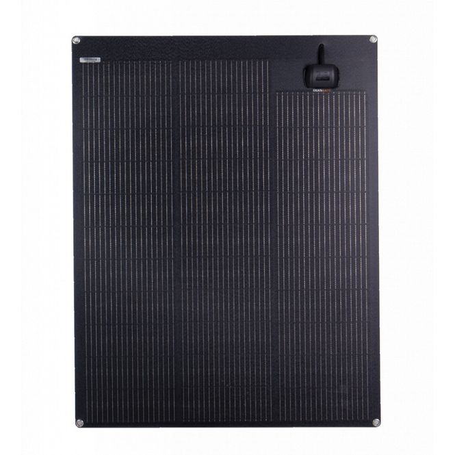 Hovedbilde SKANBATT Fleksibelt Solcellepanel 100W - ETFE - 860x670x3mm