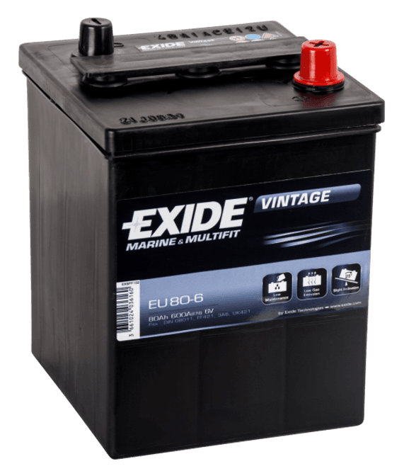 Hovedbilde EU80-6 EXIDE VINTAGE 80AH