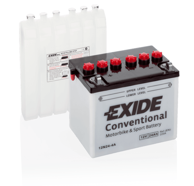 Hovedbilde 4523 EXIDE MC 12N24-4A  24AH