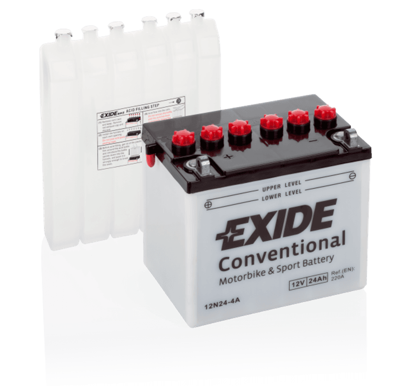 4523 EXIDE MC 12N24-4A  24AH
