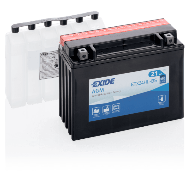 4994 EXIDE MC ETX24HL-BS 12V 21AH