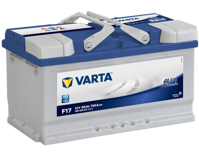 Hovedbilde VARTA F17 Blue Dynamic Batteri 12V 80AH 740CCA 