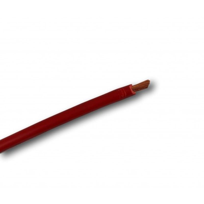 Batterikabel 10mm2 Rød