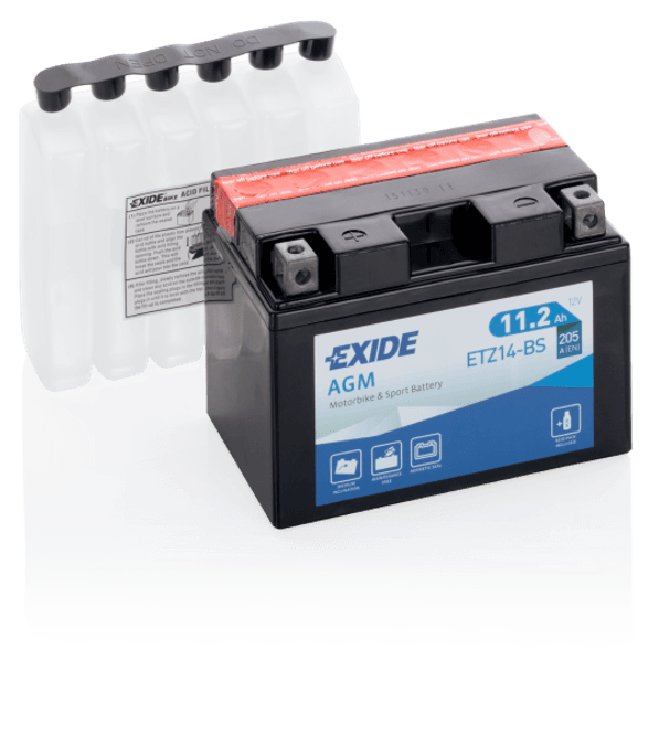 Hovedbilde 4977 EXIDE MC ETZ14-BS 12V 11,2AH