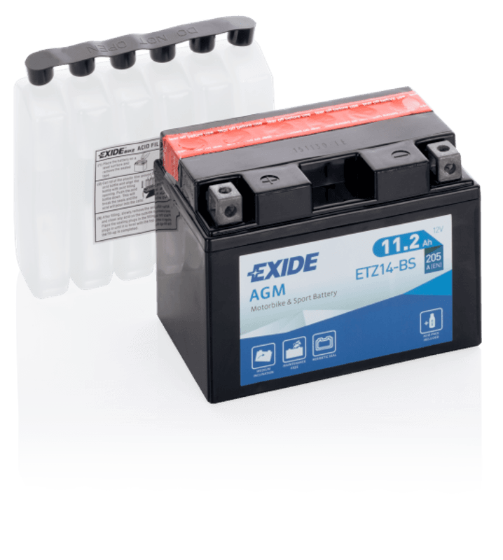 4977 EXIDE MC ETZ14-BS 12V 11,2AH