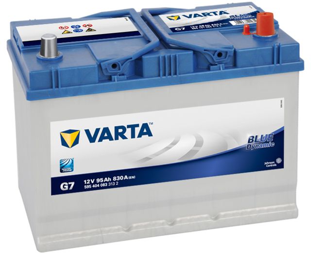 Hovedbilde VARTA G7 Startbatteri Blue Dynamic 12V 95AH 830CCA 
