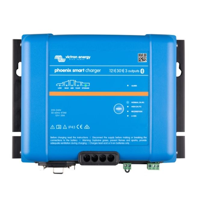 Hovedbilde VICTRON Phoenix Smart IP43  12V 50A 1+1 kanaler