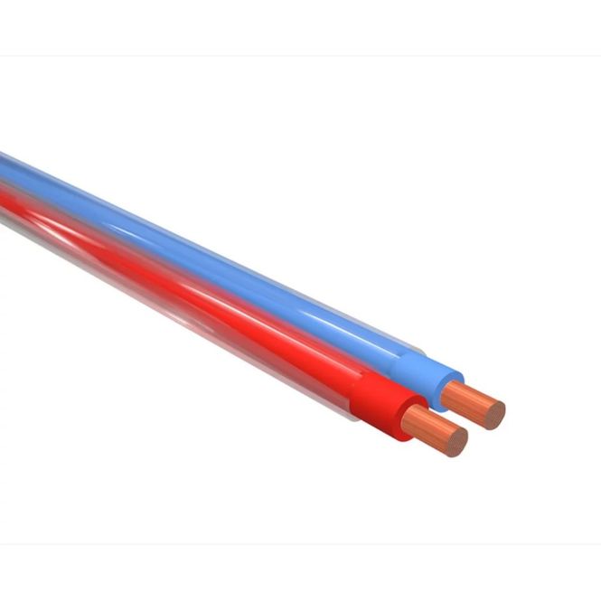 Hovedbilde KABEL 2x10mm2 rød / blå - Dobbelisolert
