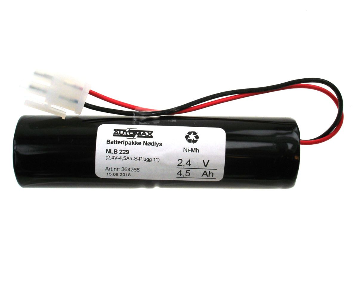 NLB 229 2,4V-4,5Ah-S-Plugg 11