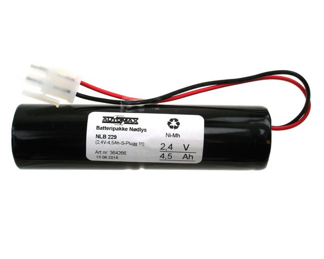 Hovedbilde NLB 229 2,4V-4,5Ah-S-Plugg 11
