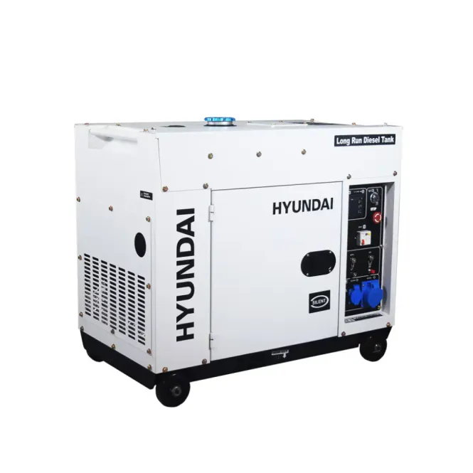 Hovedbilde HYUNDAI DHY8600SE-LRS Diesel Inverter Strømaggregat 6300W LRS