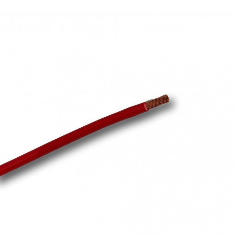 Kabel 6mm2 Rød