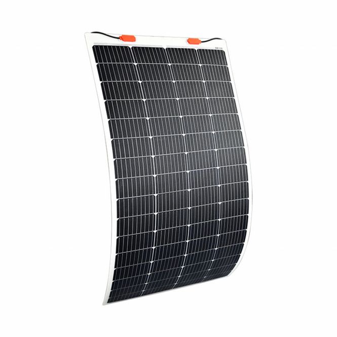Hovedbilde SKANBATT Fleksibelt Solcellepanel 200W for 24V system (SMB-200W)
