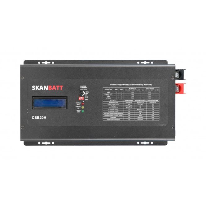 Hovedbilde SKANBATT Batterilader 12/24V 2kW / 150A