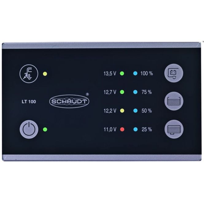 Hovedbilde Schaudt LT100 display for strømsystem til Campingvogner 9310103