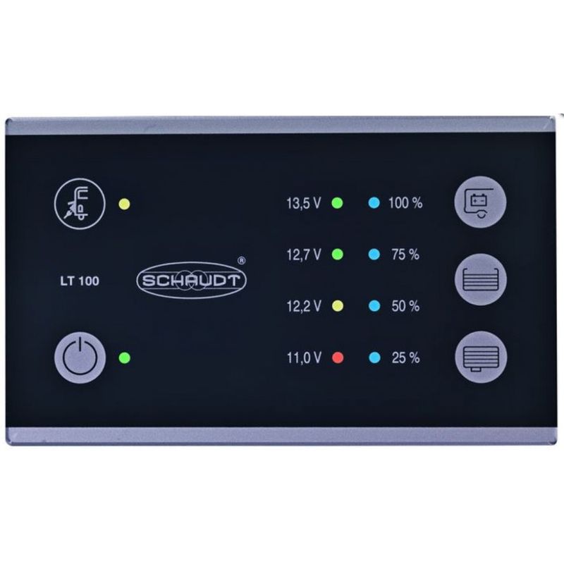 Schaudt LT100 display for strømsystem til Campingvogner 9310103