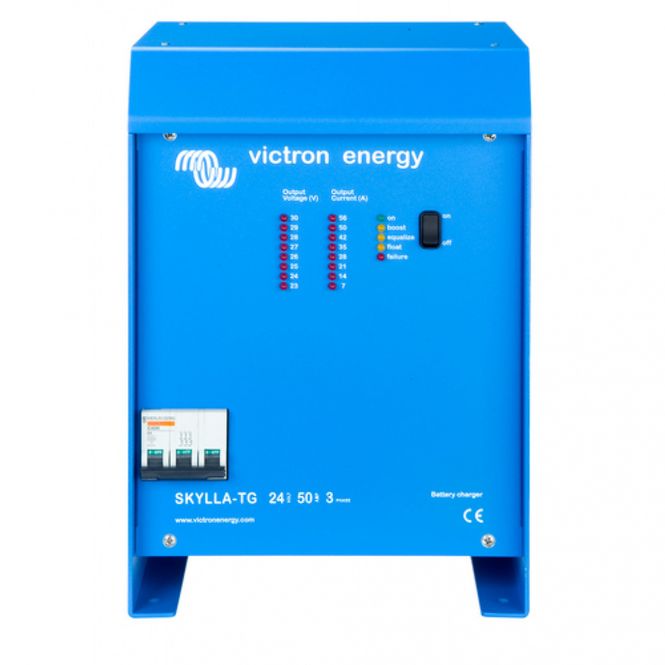 Hovedbilde VICTRON Skylla TG Batterilader 24V 100A(1+1) 3-Fas 400V