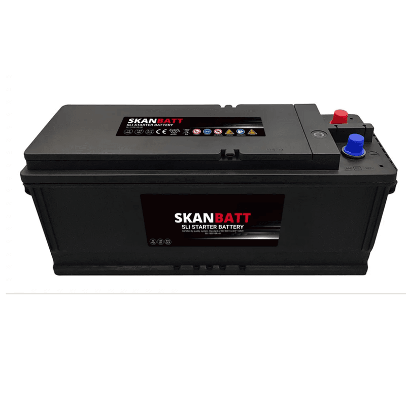 SKANBATT SLI HD Startbatteri 12V 135AH 910CCA (513x175x210mm) +R