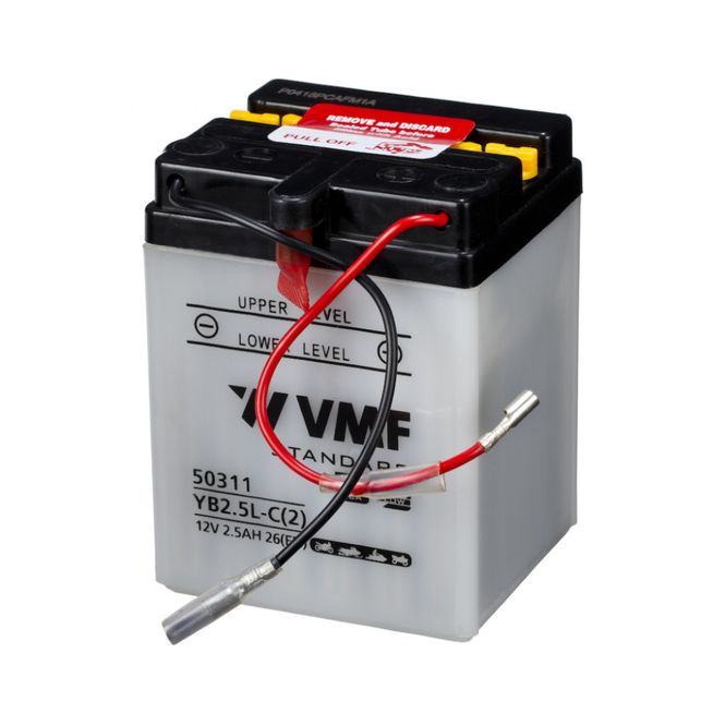 Hovedbilde VMF MC Batteri 12V 2,5AH 20CCA (81x71x106) +høyre YB2,5L-C2