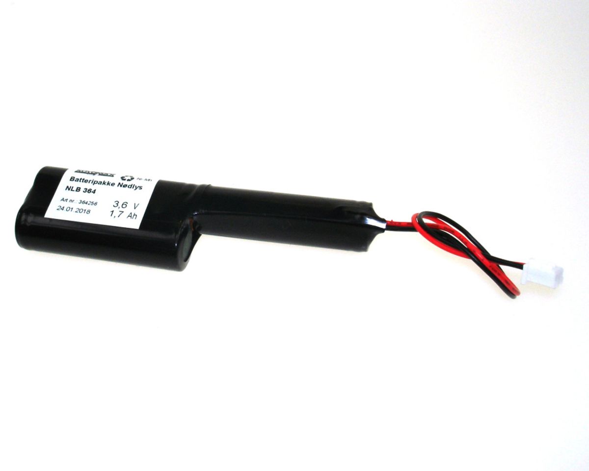 NLB 364 3,6V-1,7Ah-S-Plugg 33