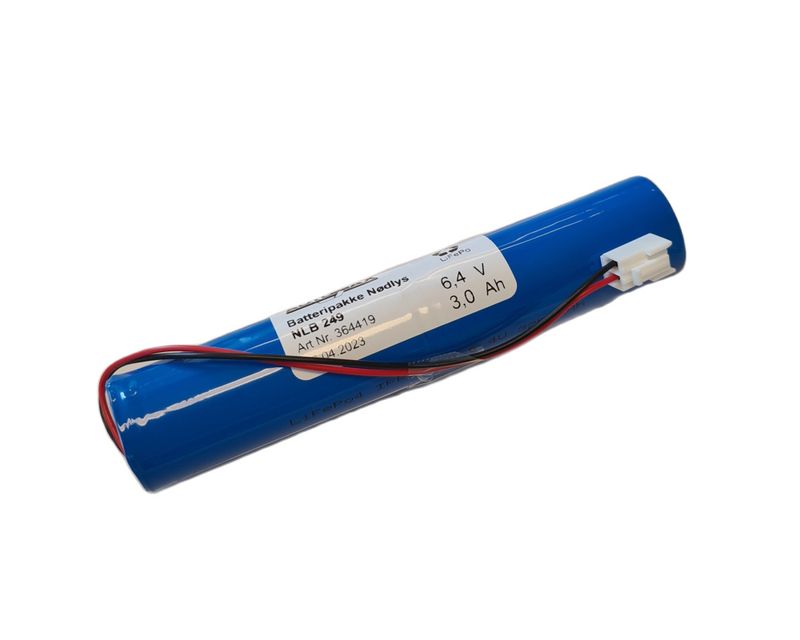 NLB 249 6,4V-3,2Ah-S-Plugg 13 