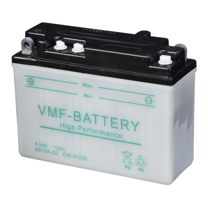 Hovedbilde VMF MC Batteri 6V 13AH 96CCA (156x57x116) diagonalt | 6N12A-2D
