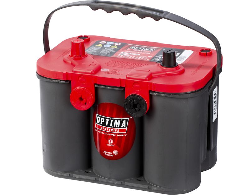 Red Top 12V 50AH 815CCA (254x174x195mm) +venstre TOPP