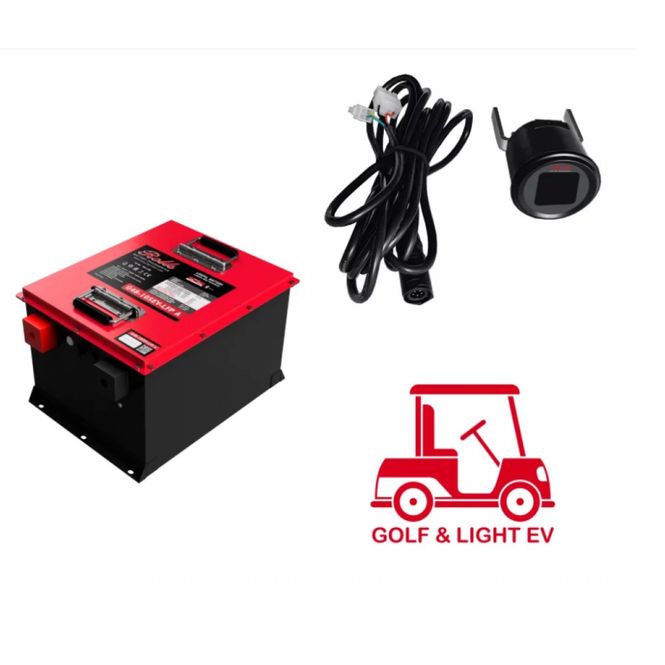 Hovedbilde ROLLS Lithium Batteri til Golfbil - 48V 105AH 200A BMS - Bluetooth - Display