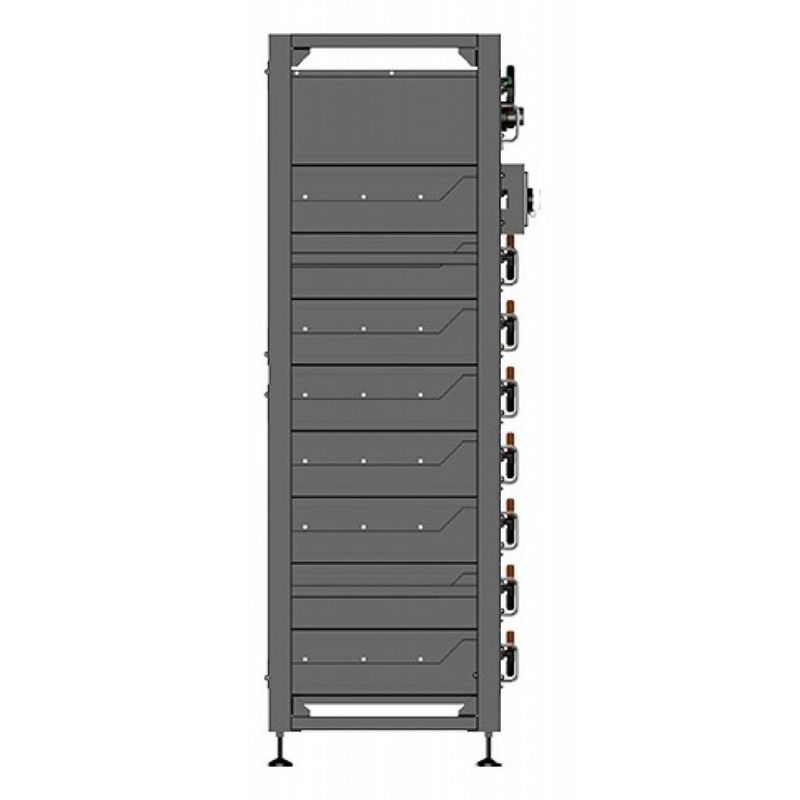 SKANBATT High Volt rack 409,6V - 40,96kWh - Inkl.  stativ og BMU