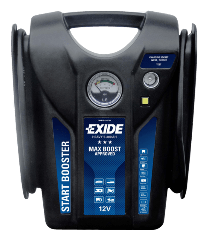 LADER TIL EXIDE STARTBOOSTER 12V