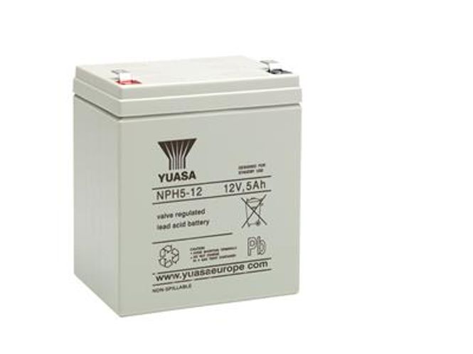 Hovedbilde YUASA NPH5-12 (12V-5Ah)