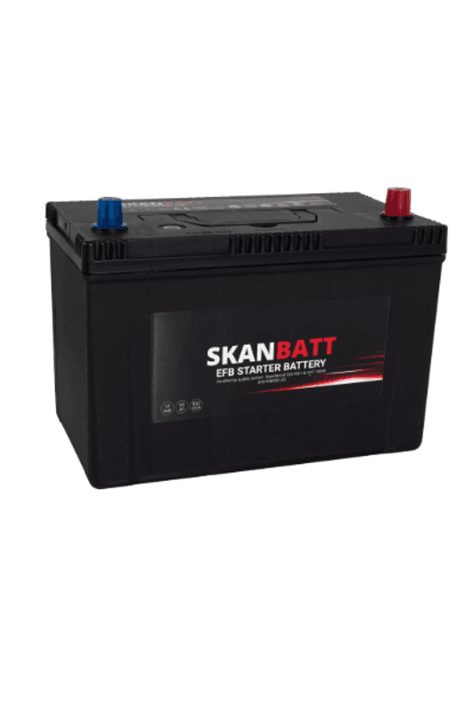 SKANBATT EFB Startbatteri 12V 95AH 820CCA (304x172x225mm) +R
