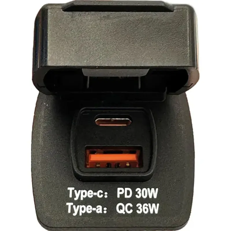 ProSupply Flipcharger USB-A+C 12/24V