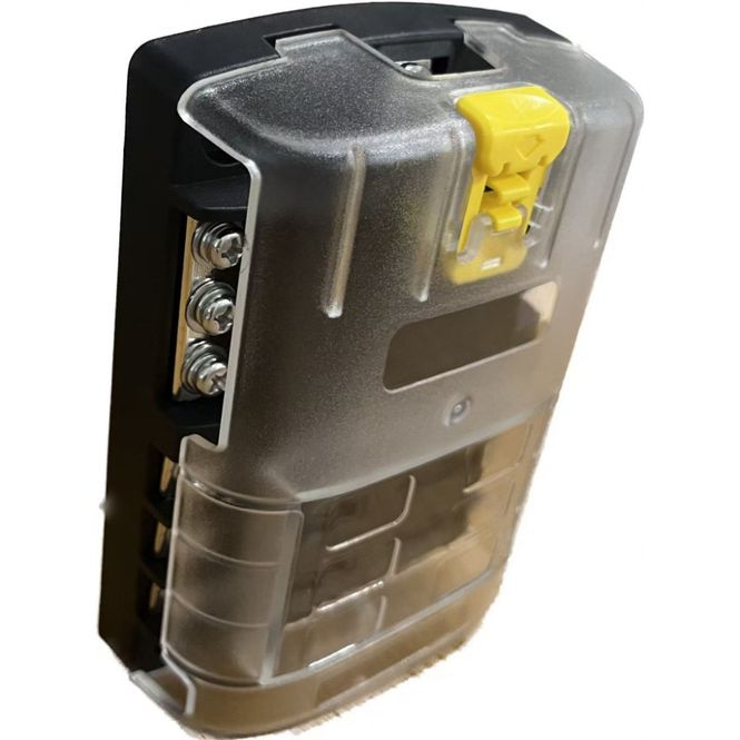 Hovedbilde Sikringsholder for 6 Bladsikringer med negativ krets